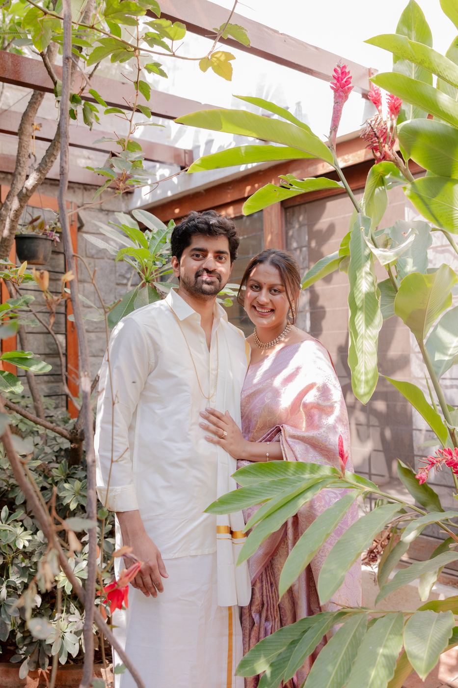 Engagement at Shreyas's home