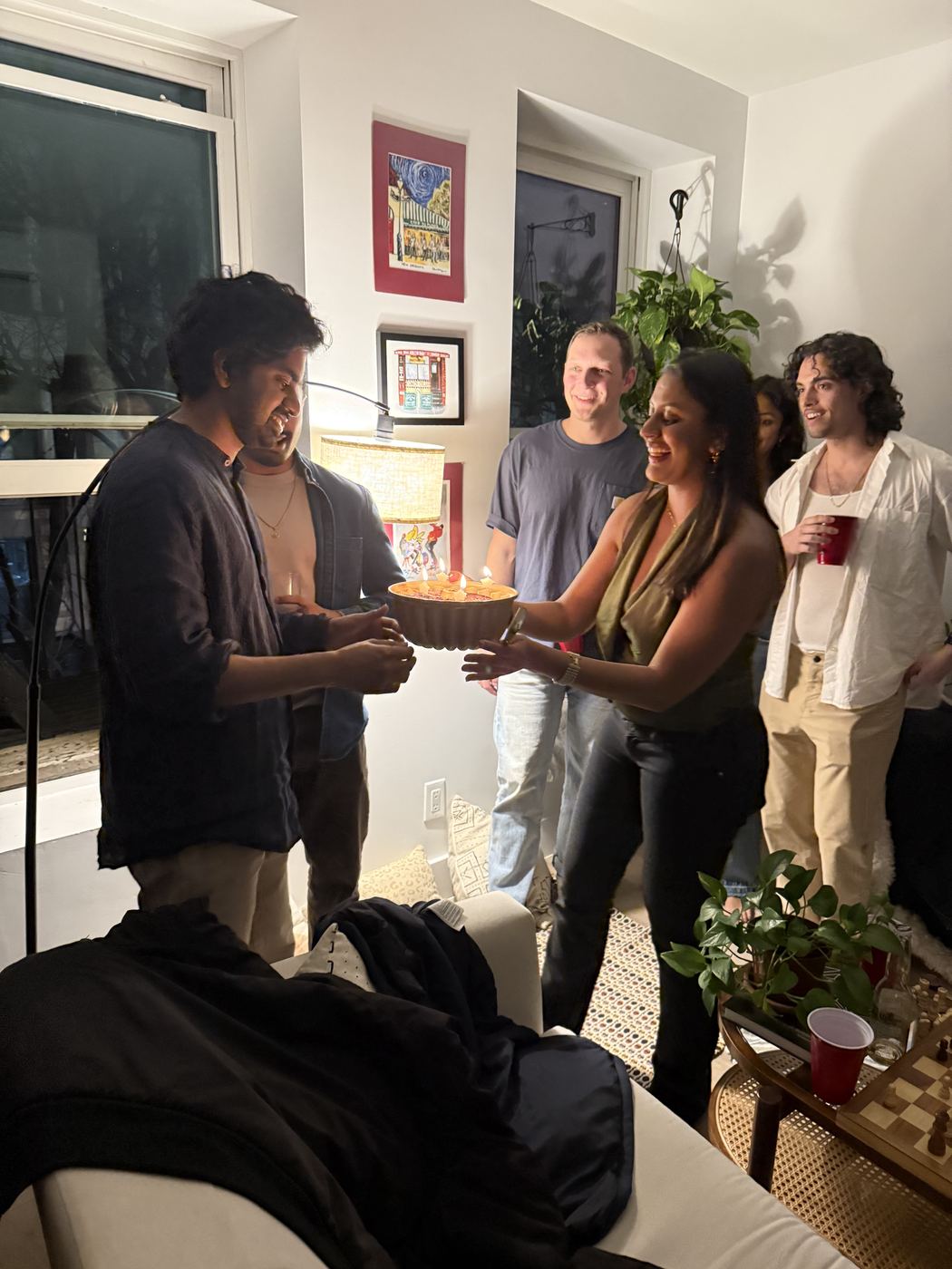 Shreyas's birthday party at home