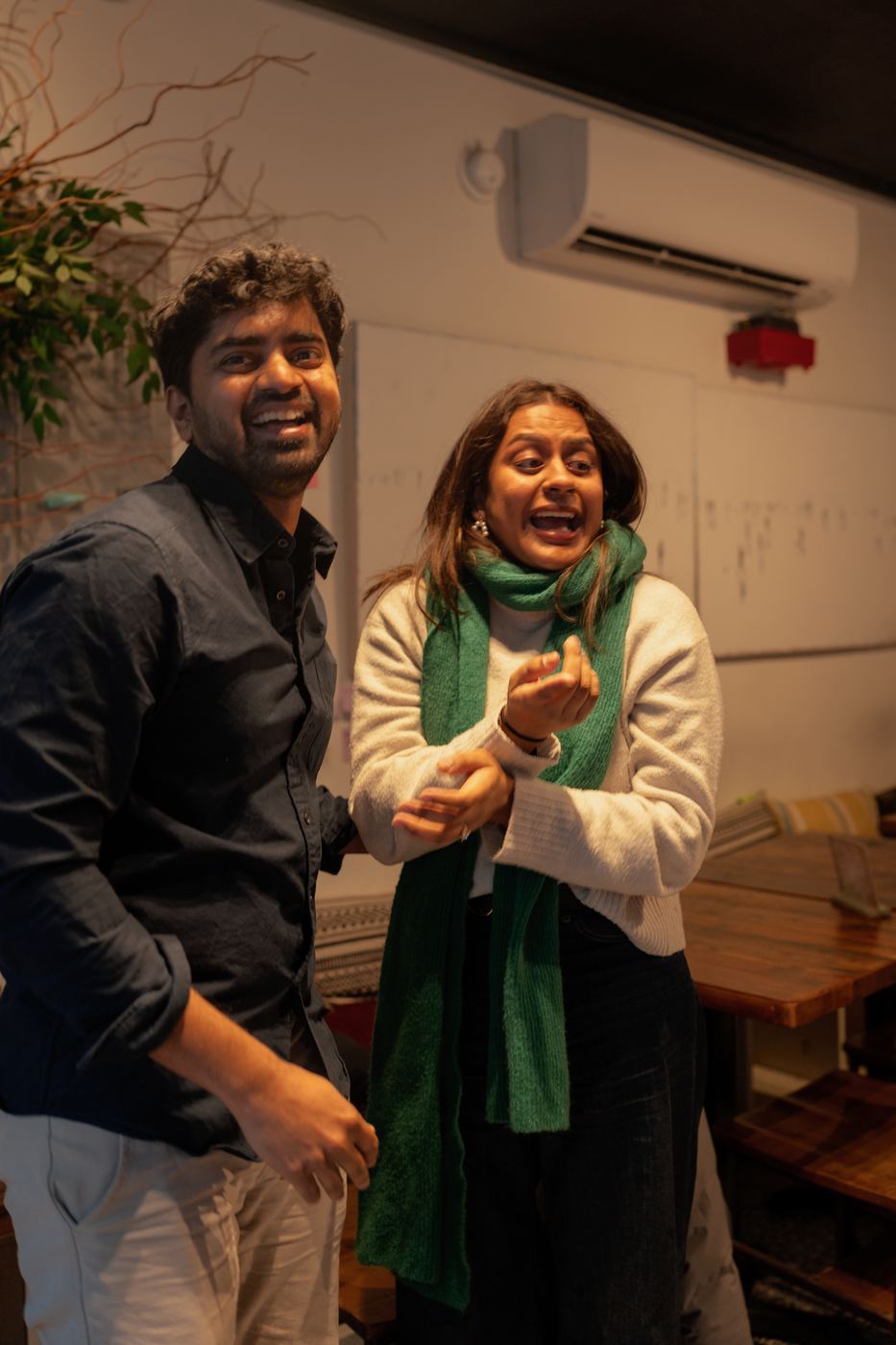 Proposal at boardgame cafe